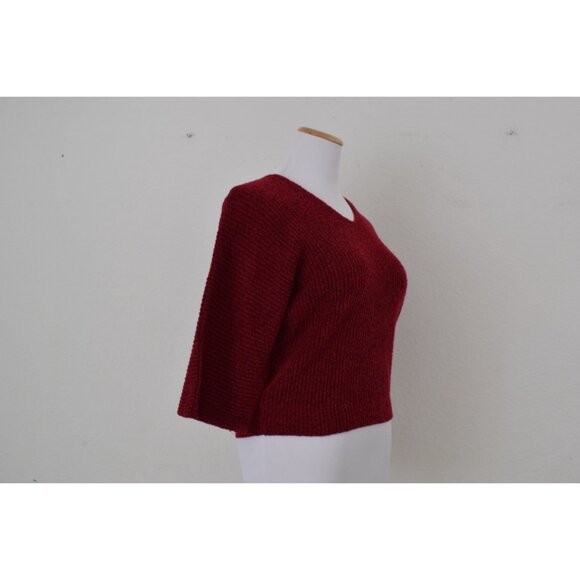 Vintage 90s Cranberry Sweater /Top - Picture 3 of 9